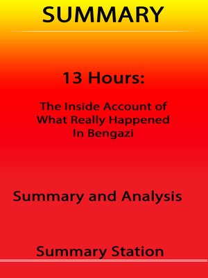 cover image of 13 Hours